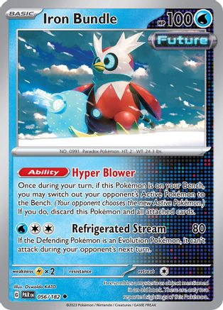 Iron Bundle 056  - Reverse Holofoil SV04 Paradox Rift - Uncommon