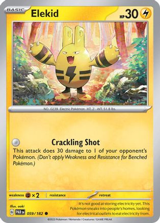 Elekid 059  SV04 Paradox Rift - Common