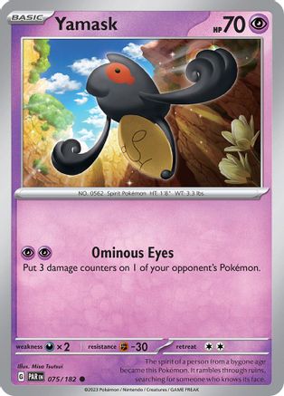 Yamask 075  SV04 Paradox Rift - Common