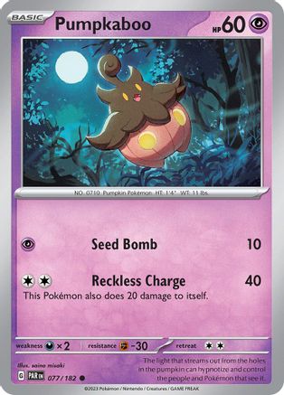 Pumpkaboo 077  SV04 Paradox Rift - Common