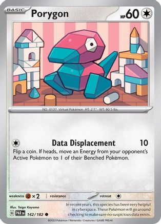 Porygon 142  SV04 Paradox Rift - Common