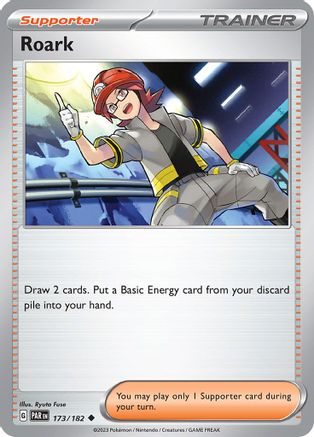 Roark 173  - Reverse Holofoil SV04 Paradox Rift - Uncommon