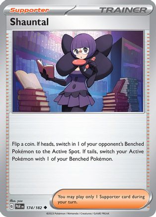 Shauntal 174  - Reverse Holofoil SV04 Paradox Rift - Uncommon