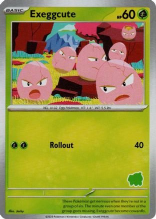 Exeggcute  My First Battle - Unconfirmed