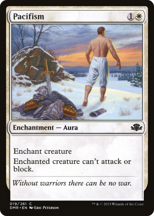 Pacifism (DMR-019) - Dominaria Remastered Foil