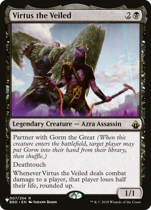Virtus the Veiled (LIST-BBD-7) - The List
