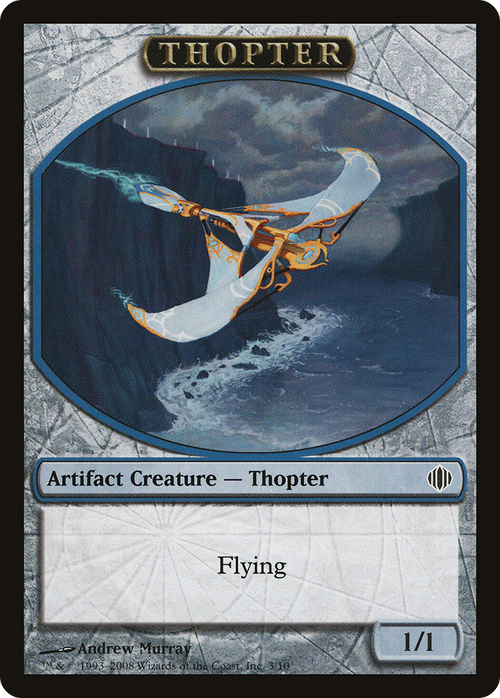 Thopter Token (ALA-003) - Shards of Alara Tokens