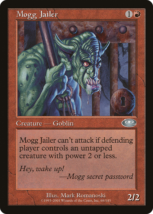 Mogg Jailer (PLS-068) - Planeshift Foil