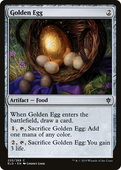 Golden Egg (ELD-220) - Throne of Eldraine