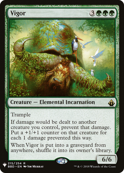 Vigor (LIST-BBD-215) - The List