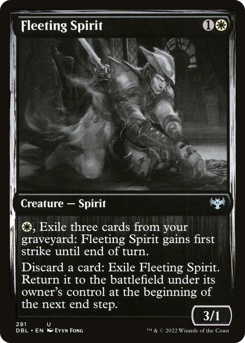 Fleeting Spirit (DBL-281) - Innistrad: Double Feature