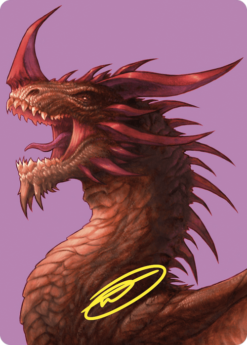 The Ur-Dragon // The Ur-Dragon (ACMM-061) - Commander Masters Art Series (Borderless)
