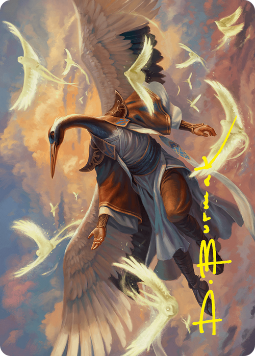 Kykar, Zephyr Awakener // Kykar, Zephyr Awakener (AFDN-016) - Foundations Art Series (Borderless) Foil