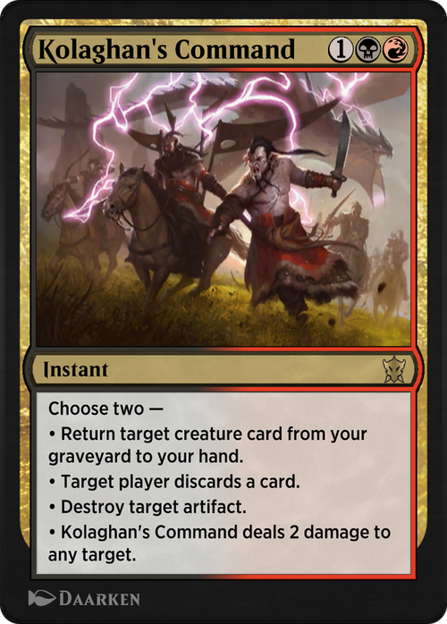 Kolaghan's Command (HA5-020) - Historic Anthology 5
