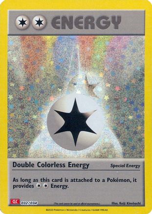 Double Colorless Energy (CLC) 032  - Holofoil Trading Card Game Classic - Classic Collection