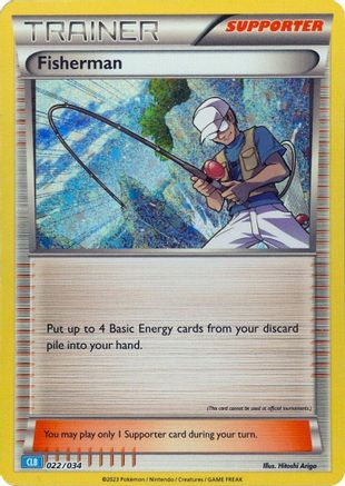 Fisherman 022  - Holofoil Trading Card Game Classic - Classic Collection