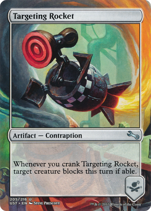 Targeting Rocket (UST-205) - Unstable (Borderless) Foil
