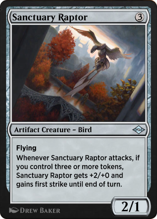 Sanctuary Raptor (J21-755) - Jumpstart: Historic Horizons