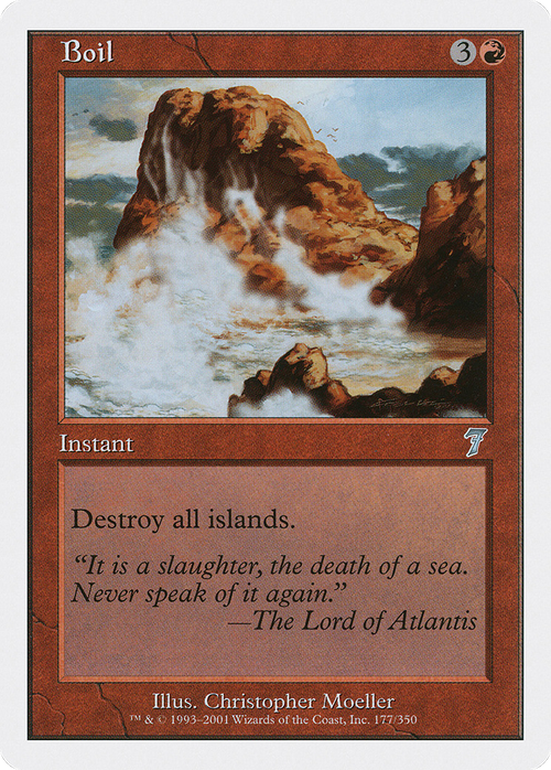 Boil (7ED-177) - 7th Edition Foil