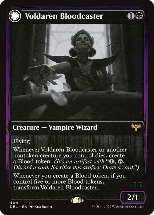 Voldaren Bloodcaster (DBL-404) - Innistrad: Double Feature: (Double Faced Transform)