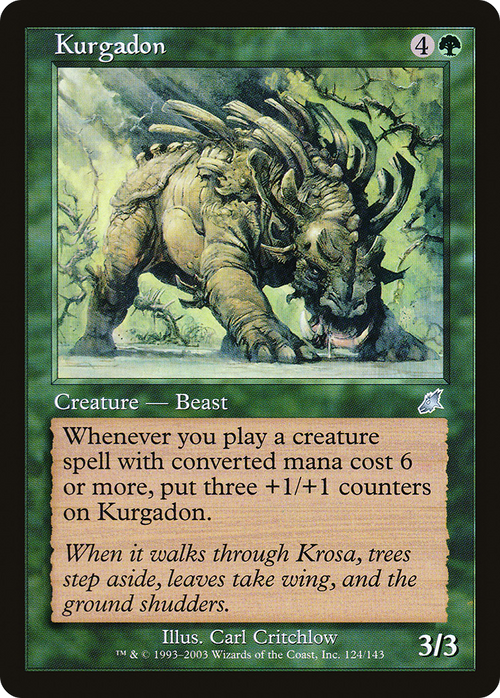 Kurgadon (SCG-124) - Scourge