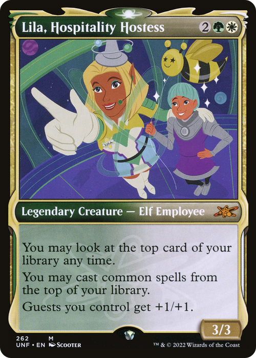 Lila, Hospitality Hostess (Showcase) (UNF-262) - Unfinity: (Showcase)