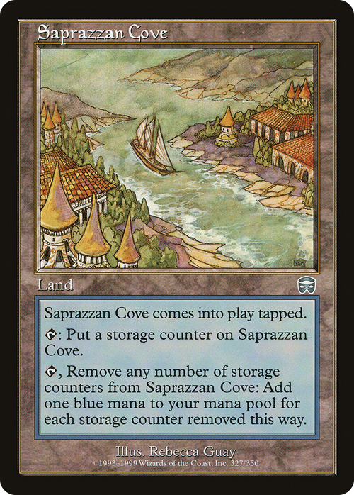 Saprazzan Cove (MMQ-327) - Mercadian Masques Foil