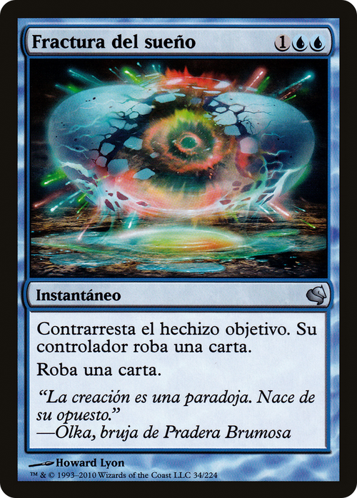Dream Fracture (Spanish) - "Fractura del sueno" (PS11-034) - Salvat 2011