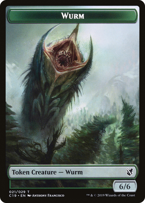 Wurm (TC19-021) - Commander 2019 Tokens