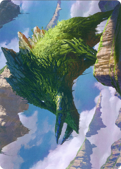 Yasharn, Implacable Earth // Yasharn, Implacable Earth (AZNR-081) - Zendikar Rising Art Series (Borderless)