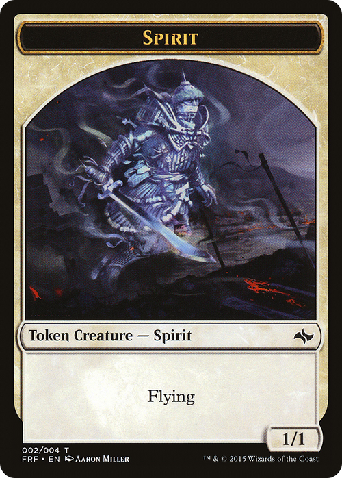 Spirit Token (FRF-002) - Fate Reforged Tokens