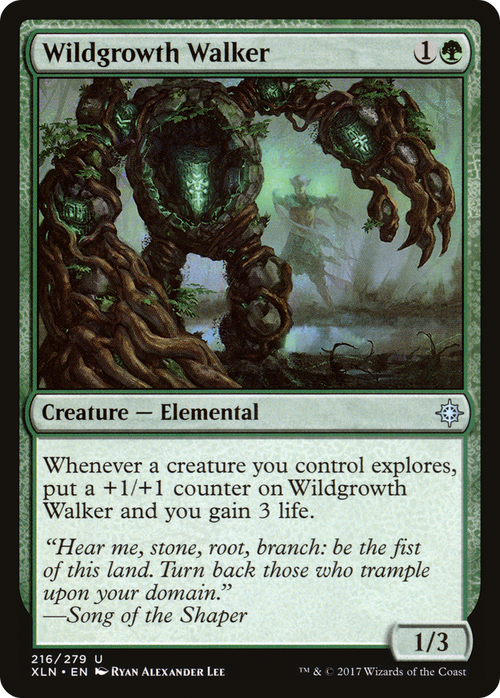 Wildgrowth Walker (XLN-216) - Ixalan Foil