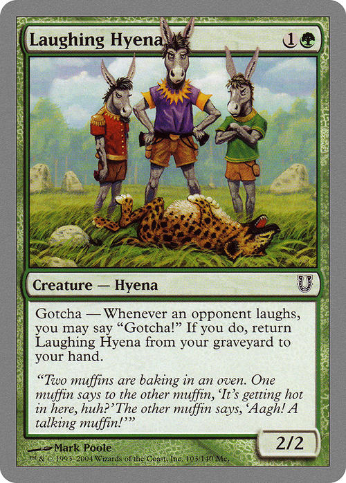 Laughing Hyena (UNH-103) - Unhinged