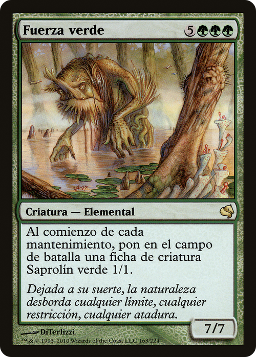 Verdant Force (Spanish) - "Fuerza verde" (PS11-163) - Salvat 2011