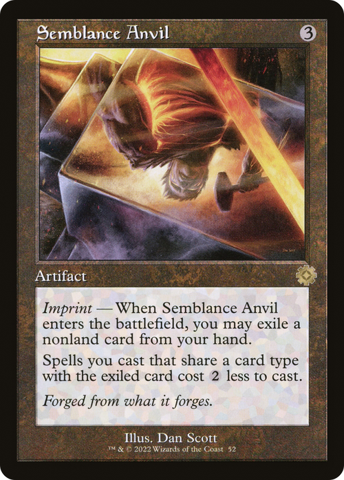 Semblance Anvil (BRR-052) - The Brothers' War Retro Artifacts