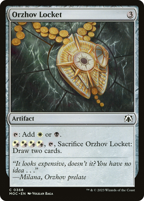 Orzhov Locket (MOC-368) - March of the Machine Commander