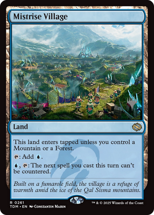 Mistrise Village (PPTDM-261P) - Promo Pack: Tarkir: Dragonstorm