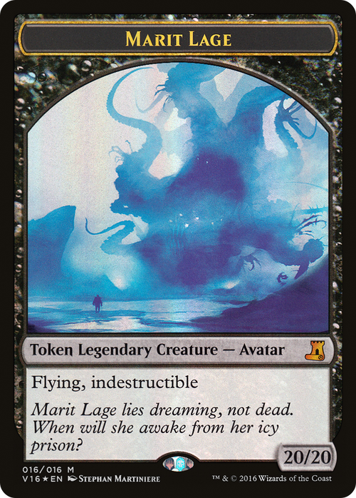 Marit Lage Token (V16-016) - From the Vault: Lore Foil