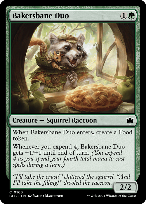 Bakersbane Duo (BLB-163) - Bloomburrow Foil