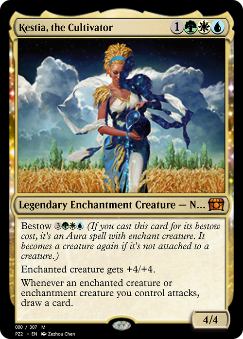 Kestia, the Cultivator (PZ2-70699) - Treasure Chest: (enchantment) Foil