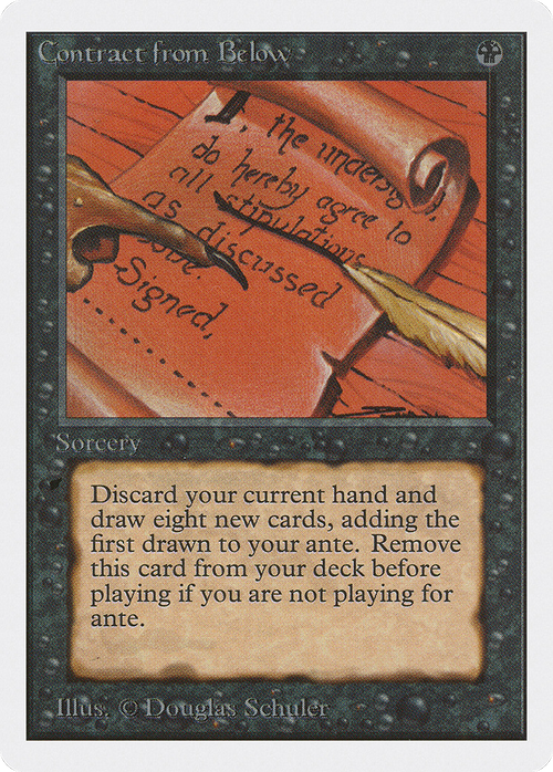 Contract from Below (2ED-) - Unlimited Edition