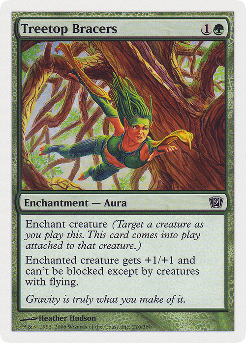 Treetop Bracers (9ED-276) - 9th Edition Foil