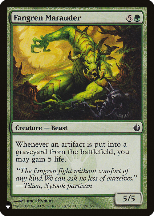 Fangren Marauder (LIST-MBS-79) - The List