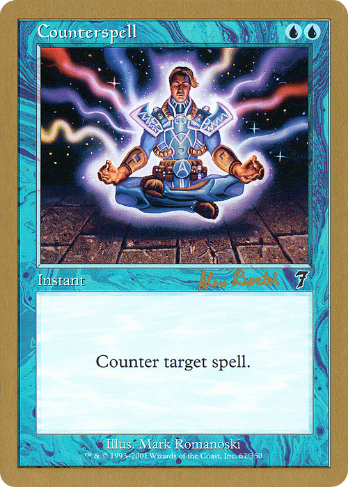 Counterspell - 2001 Alex Borteh (7ED) (WCD-) - World Championship Decks 2001