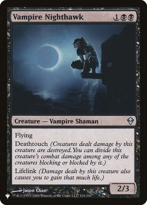 Vampire Nighthawk (ZEN) (LIST-ZEN-116) - The List