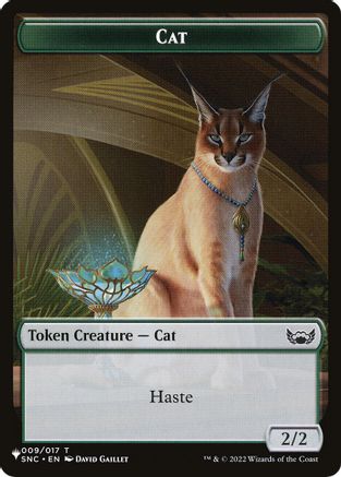 Cat (009) // Dog Double-Sided Token (LIST-9 // 10) - The List Reprints