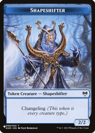 Shapeshifter // Rat Double-Sided Token (LIST-8 // 3) - The List Reprints