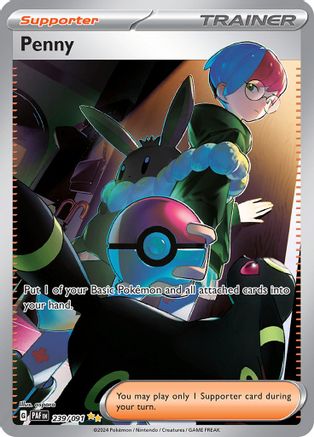 Penny 239  - Holofoil SV Paldean Fates - Special Illustration Rare