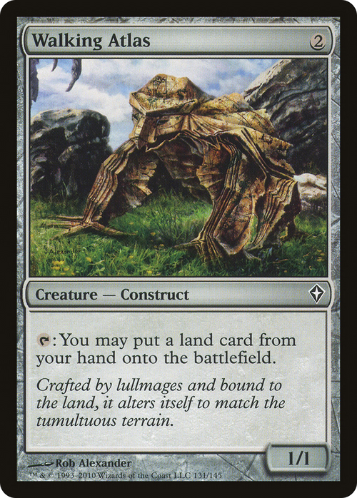 Walking Atlas (WWK-131) - Worldwake Foil