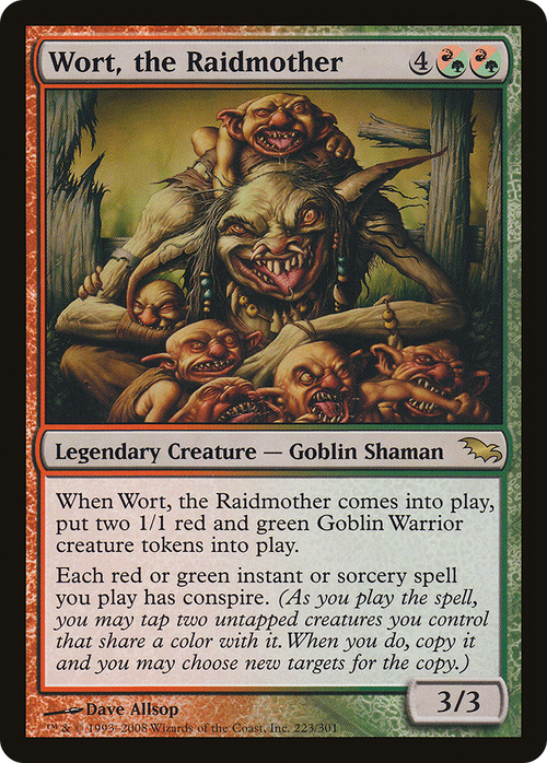Wort, the Raidmother (SHM-223) - Shadowmoor